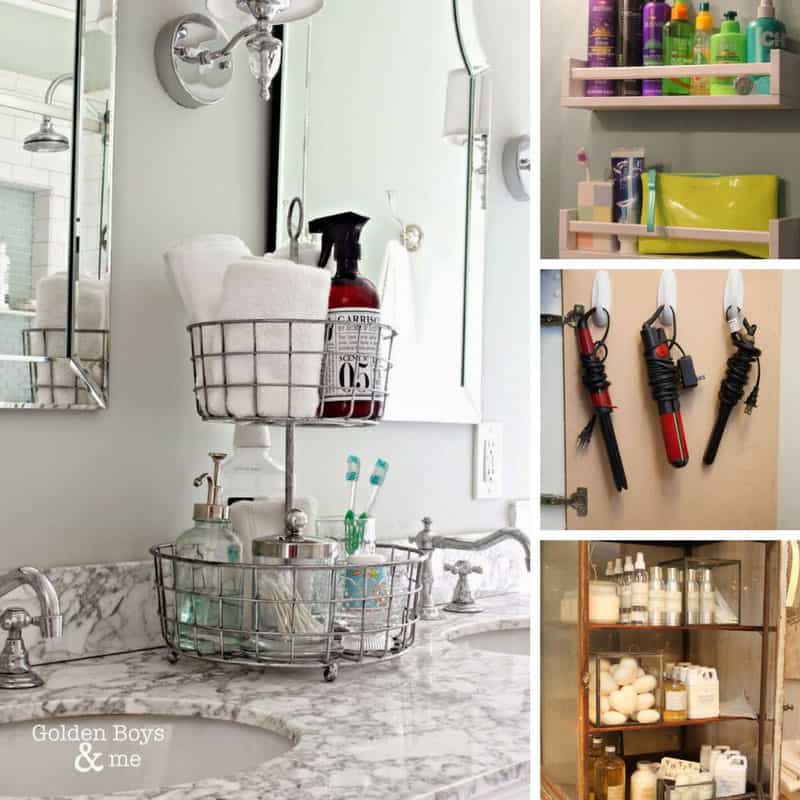 30+ Tidy DIY Bathroom Organization Ideas