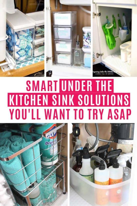 Check Out These Under Kitchen Sink Storage Hacks
