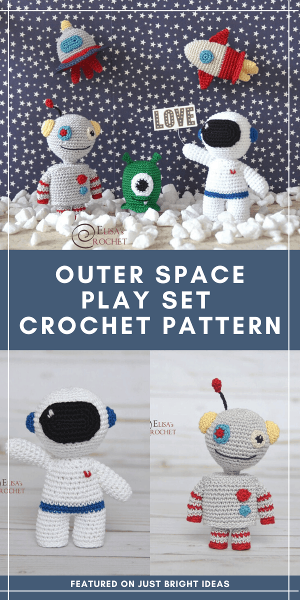 This galactic play set is perfect for your space obsessed kid - it's easy to follow and features an astronaut, rocket, alien and spaceship