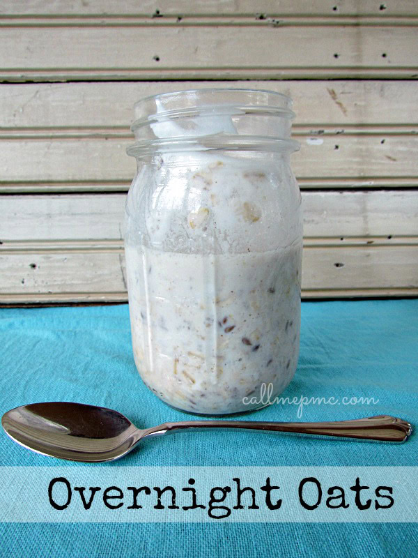 Want to know the secret to DELICIOUS oatmeal? Make it the night before using this recipe!