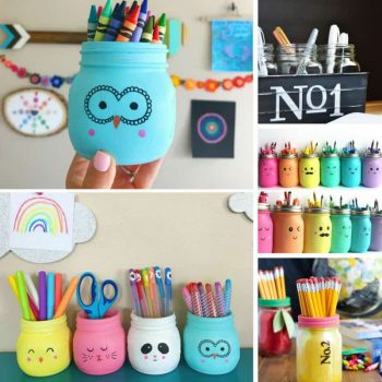 These Adorable DIY Painted Mason Jars Make Great Teacher Gifts