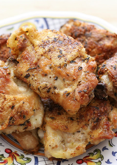 Pan Fried Italian Chicken Thighs | Best Cast Iron Skillet Chicken Thigh Recipes