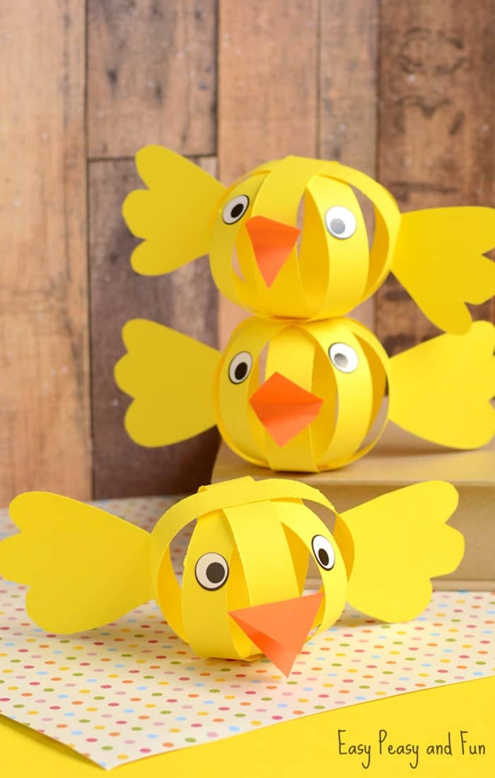 Simple Paper Chick Craft