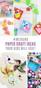 These paper craft ideas for kids look like super fun!