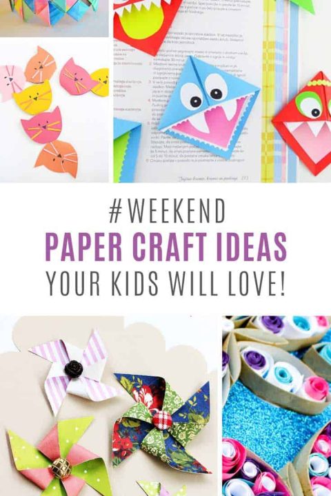 These paper craft ideas for kids look like super fun!