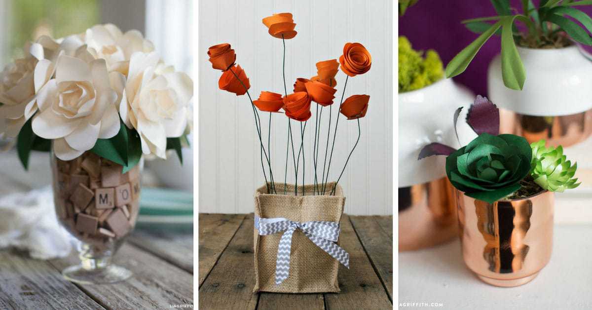 17 Easy Paper Flower Patterns that Look Like the Real Thing