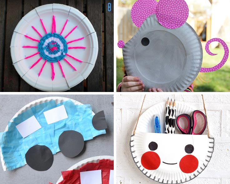 12 Super Easy Paper Plate Crafts for Kids of All Ages to ...