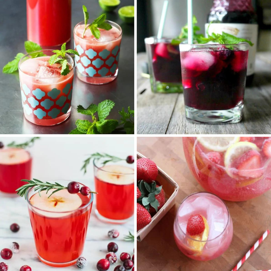 Baby Shower Mocktails {no one will believe they’re alcohol free!}