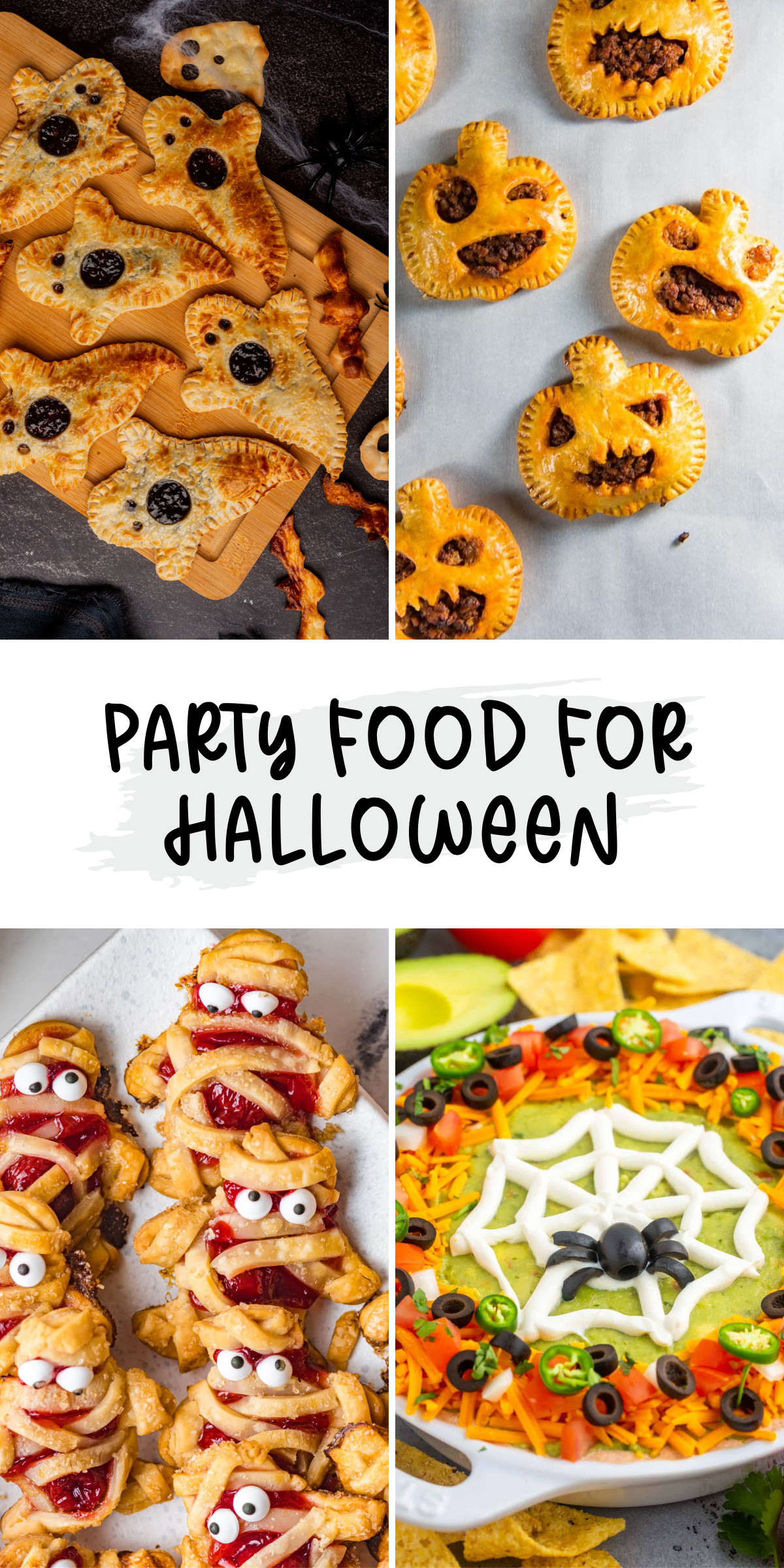 Hosting a Halloween party? These wickedly delicious finger food ideas are just what you need! Easy to make, perfect for a crowd, and guaranteed to impress your guests. Check out these spooky snacks and treats! 🕸️🧛‍♂️ #HalloweenFood #PartyRecipes #SpookySnacks