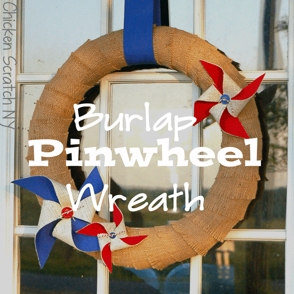 Patriotic Burlap Wreaths 3