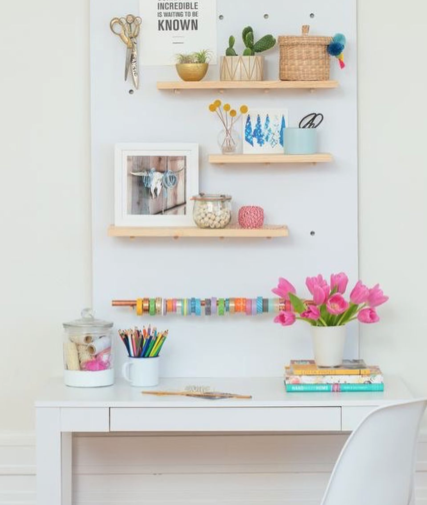 📌✨ Pegboard Inspo for Your Craft Room: Stay Stylish & OrganizedTransform your craft room with these pegboard ideas! From storing supplies to showcasing tools, these creative solutions keep everything within reach while adding a touch of style. 🎨🧵 #CraftRoomIdeas #PegboardInspo #DIYStorage #CraftOrganization #CreativeSpaces