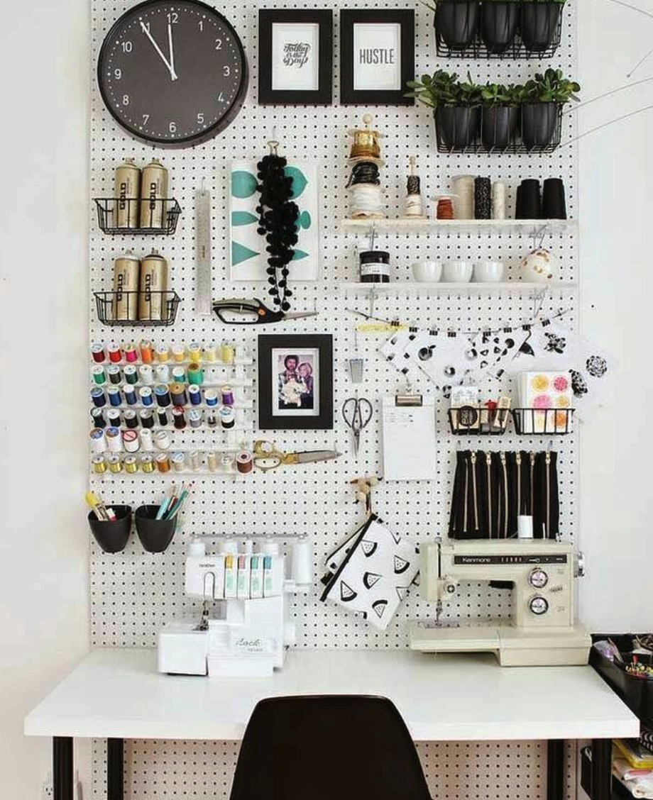 🎨✨ Craft Room Pegboard Ideas to Keep You OrganizedMaximize your craft room space with these creative pegboard ideas! Perfect for storing tools, supplies, and adding a stylish touch to your workspace. 🧵📌 #CraftRoomIdeas #PegboardOrganization #DIYStorage #CreativeSpaces #CraftRoomInspo