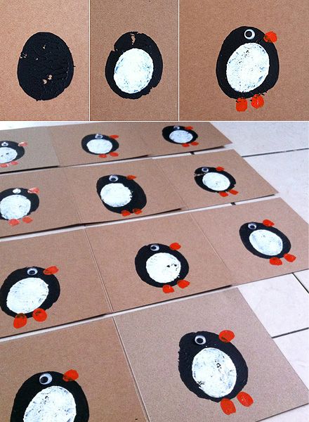 Penguin Christmas Cards