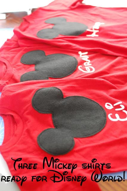 Personalized Mickey T-Shirts