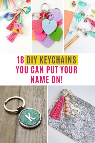 19 DIY Personalized Keychains that Make the Very Best Gifts
