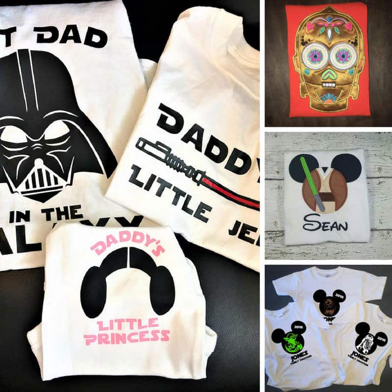 Personalized Disney Family Shirts Star Wars - FB SquarePersonalized Disney Family Shirts Star Wars