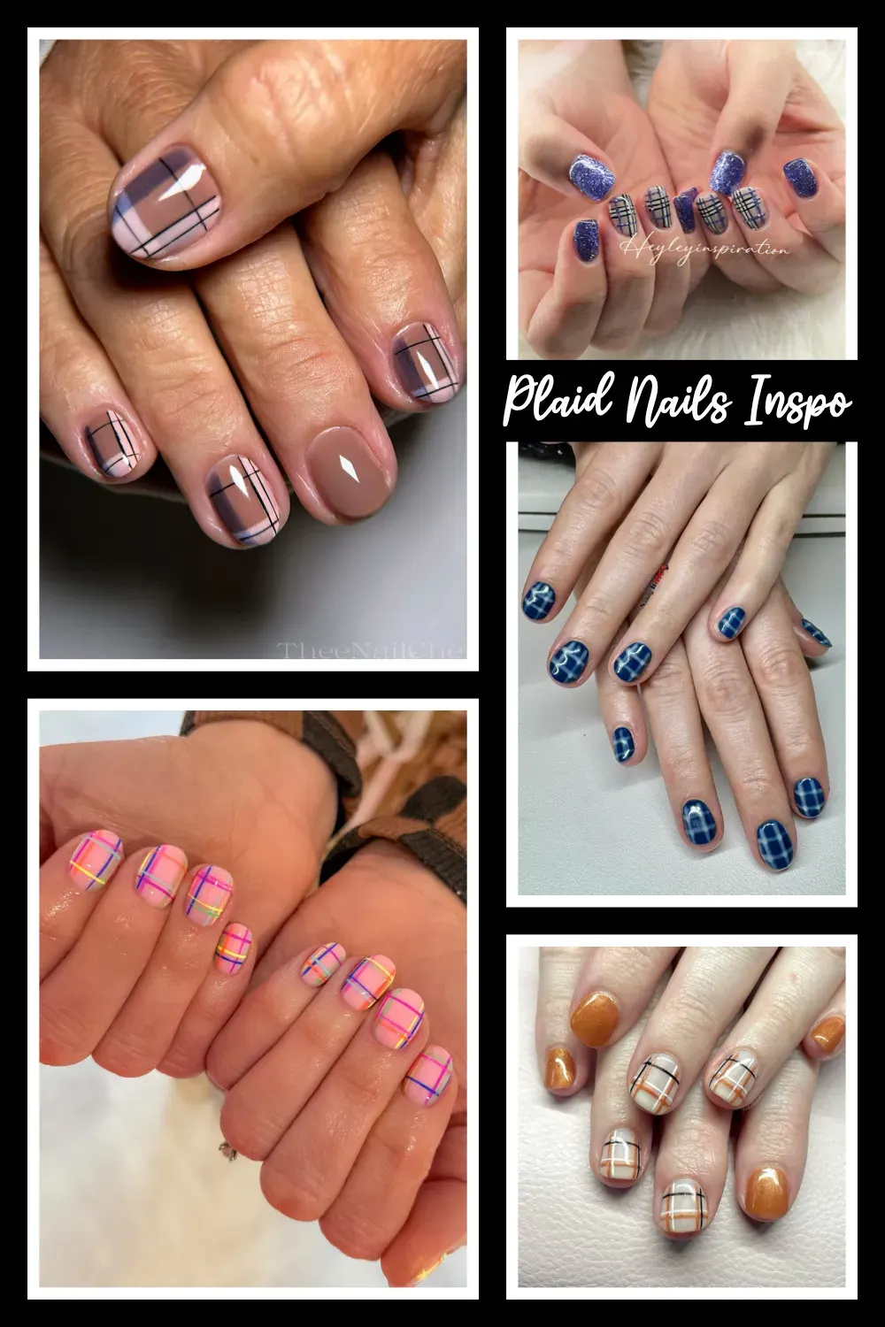 Plaid Nail Art Inspo You’ll Fall in Love With