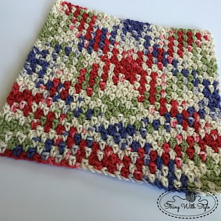 Planned Pooling Argyle Dishcloths