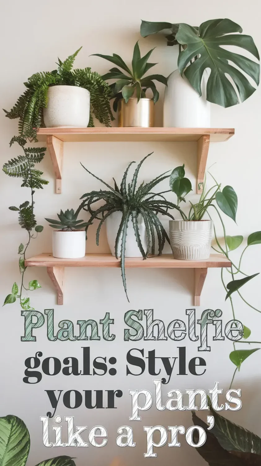 ?? Secrets to a Stunning Plant Shelfie: Design, Care & Inspiration Discover the secrets to styling the ultimate plant shelfie! Blend greenery, lighting, and decor for a show-stopping look. ??