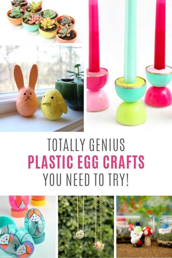 Plastic Easter Egg Recycling Crafts {Genius ideas you need to see!}