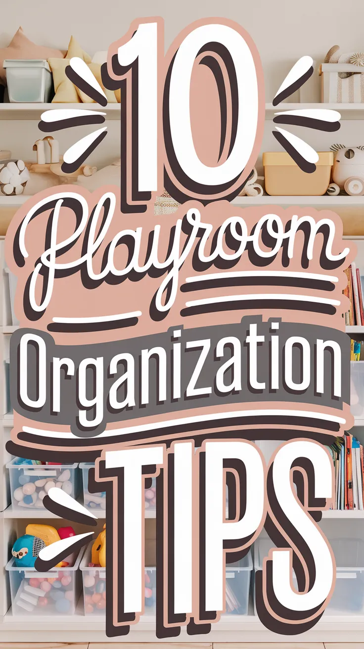 🧸✨ 10 Playroom Organization Tips for a Tidy & Fun SpaceKeep the chaos under control with these smart playroom organization hacks! From clever storage solutions to easy toy rotation ideas, these tips will create a fun and clutter-free space for your little ones. 🎨🏡 #PlayroomOrganization #KidsRoomIdeas #TidySpaces #ToyStorage #MomLife