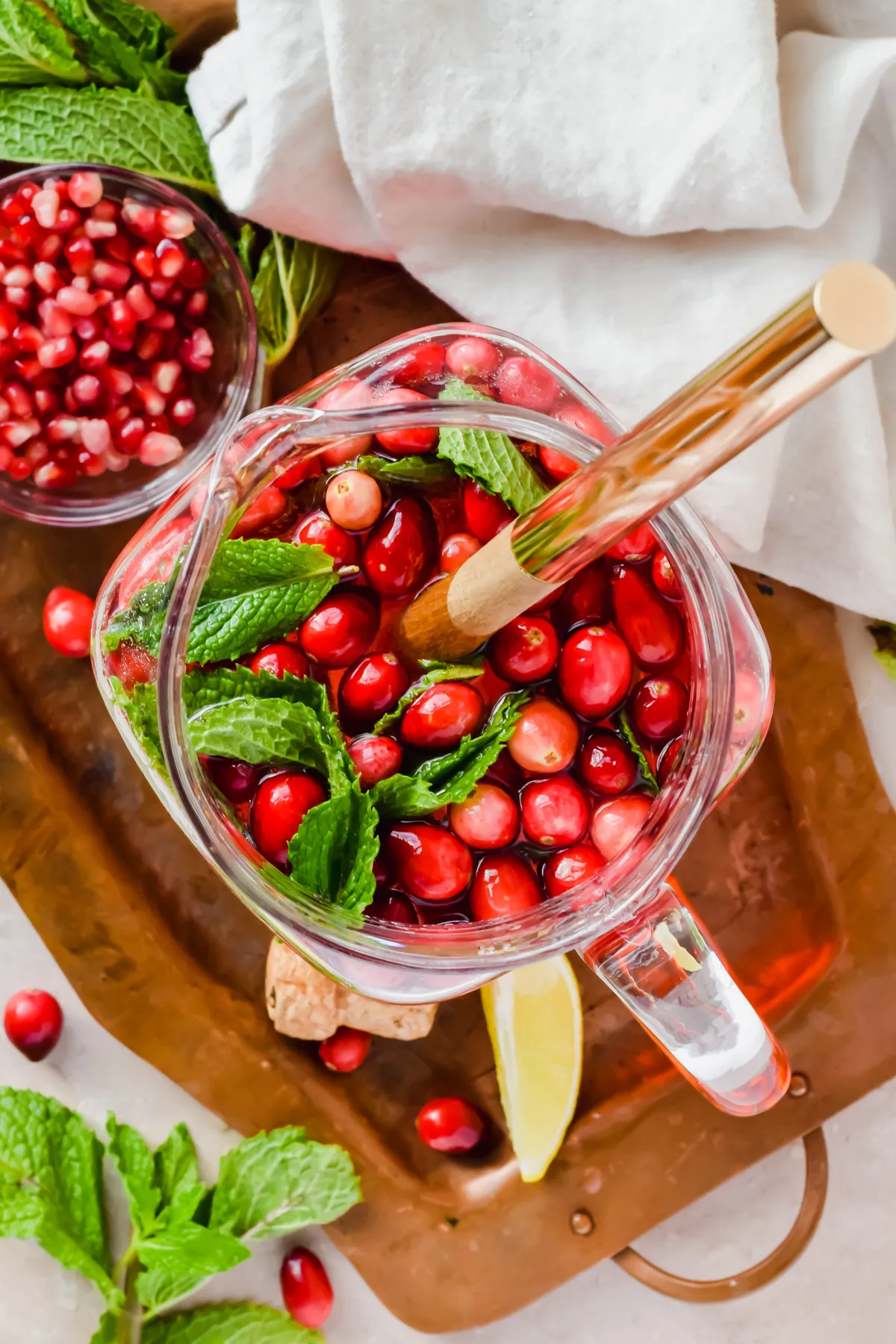 Perfect for a crowd, this sparkling punch mixes champagne, pomegranate juice, and orange liqueur. It’s elegant, bubbly, and oh-so-festive.