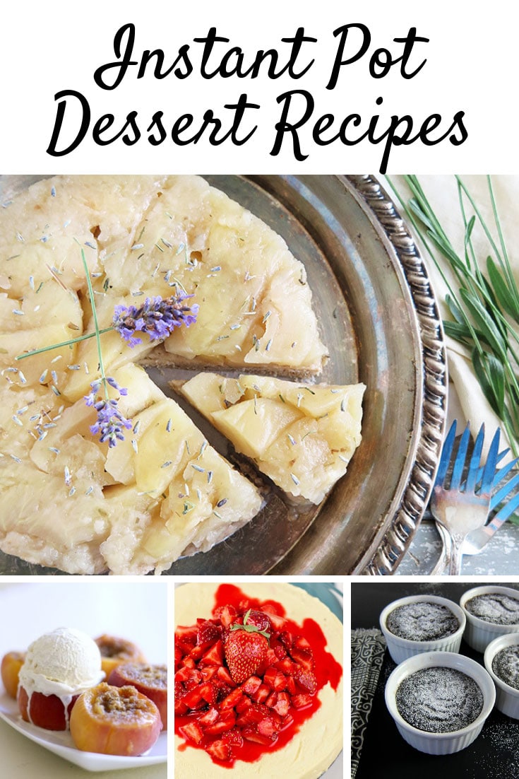 Pressure Cooker Dessert Recipes