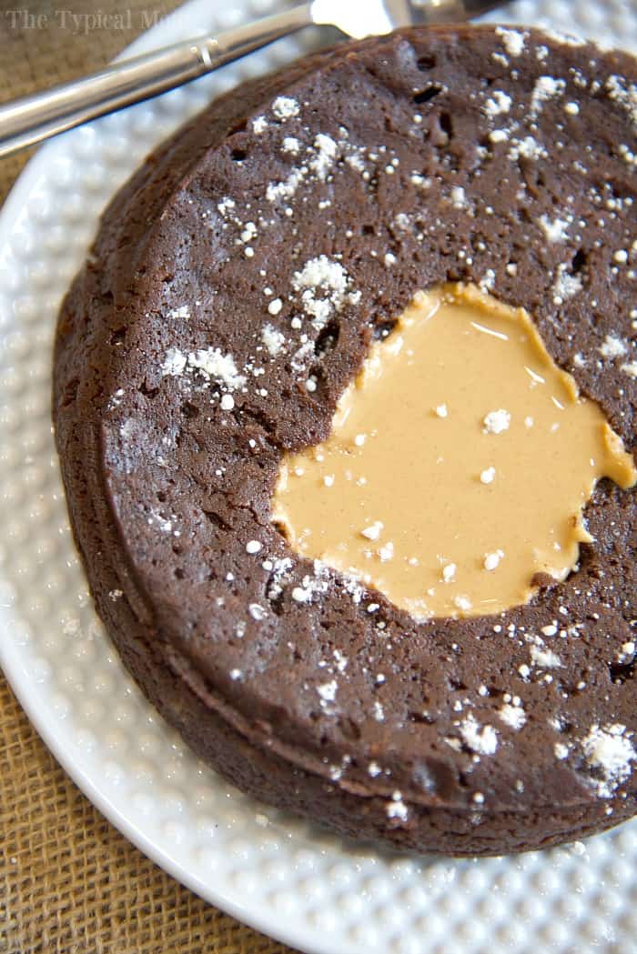 Pressure Cooker Peanut Butter Brownies