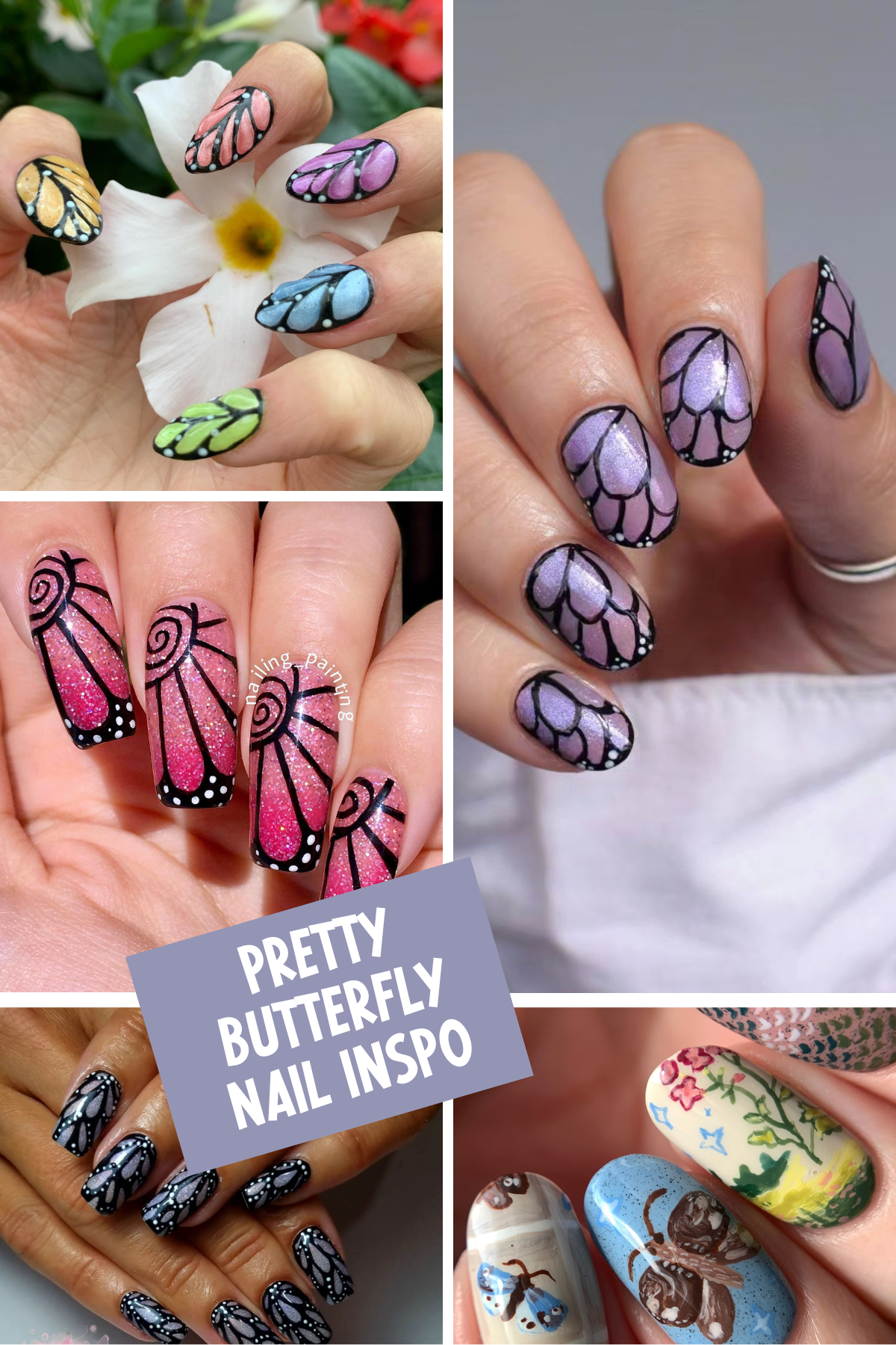 Butterfly nails are the perfect way to add a whimsical touch to your manicure! Check out these trendy designs that range from simple elegance to bold, eye-catching colors. Ready to flutter into your next nail obsession? 🌸🦋