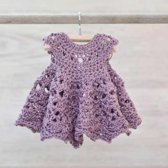 Pretty crochet dress