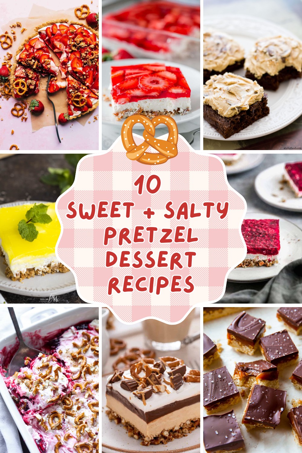 Get ready to wow your taste buds with these must-try pretzel desserts! From strawberry pretzel dessert tarts to salted caramel pretzel crunch bars, these recipes are a sweet escape you don’t want to miss. Dive in and treat yourself! 😋 #SweetAndSalty #DessertInspo