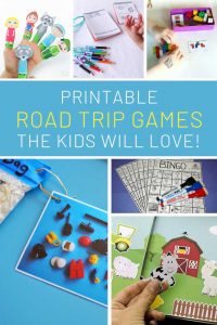 These printable road trip games are super fun!