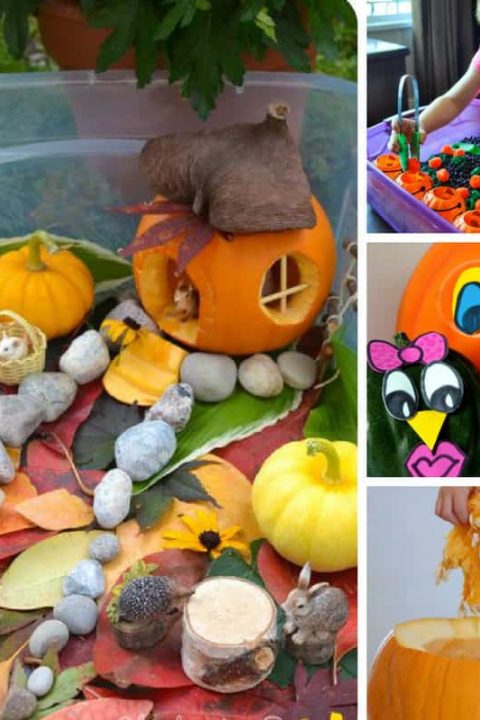 These pumpkin activities for preschoolers are fabulous - and perfect for our Fall Tot School plans!