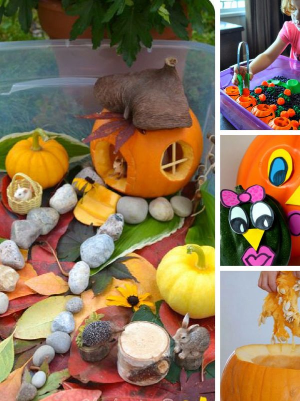 These pumpkin activities for preschoolers are fabulous - and perfect for our Fall Tot School plans!