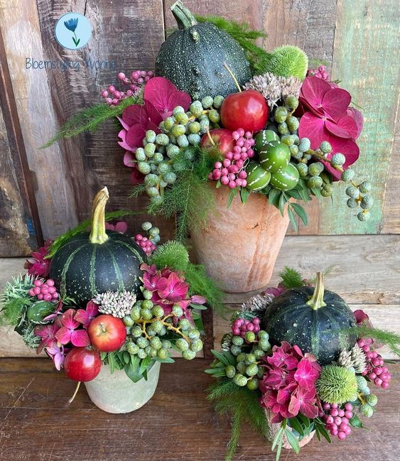 Get ready to decorate with these stunning fall flower arrangements in pumpkins! 🎃🍂 From real pumpkin flower arrangements to fake pumpkin flower arrangements, we've got you covered. 🌿 Discover unique designs that showcase the beauty of autumn with gorgeous blooms and festive gourds. Whether you're preparing for Thanksgiving or simply love fall vibes, these DIY arrangements are the perfect way to bring nature indoors. Learn how to make them yourself! 🧡✨ #FallDecor #PumpkinFlowers #DIYProjects