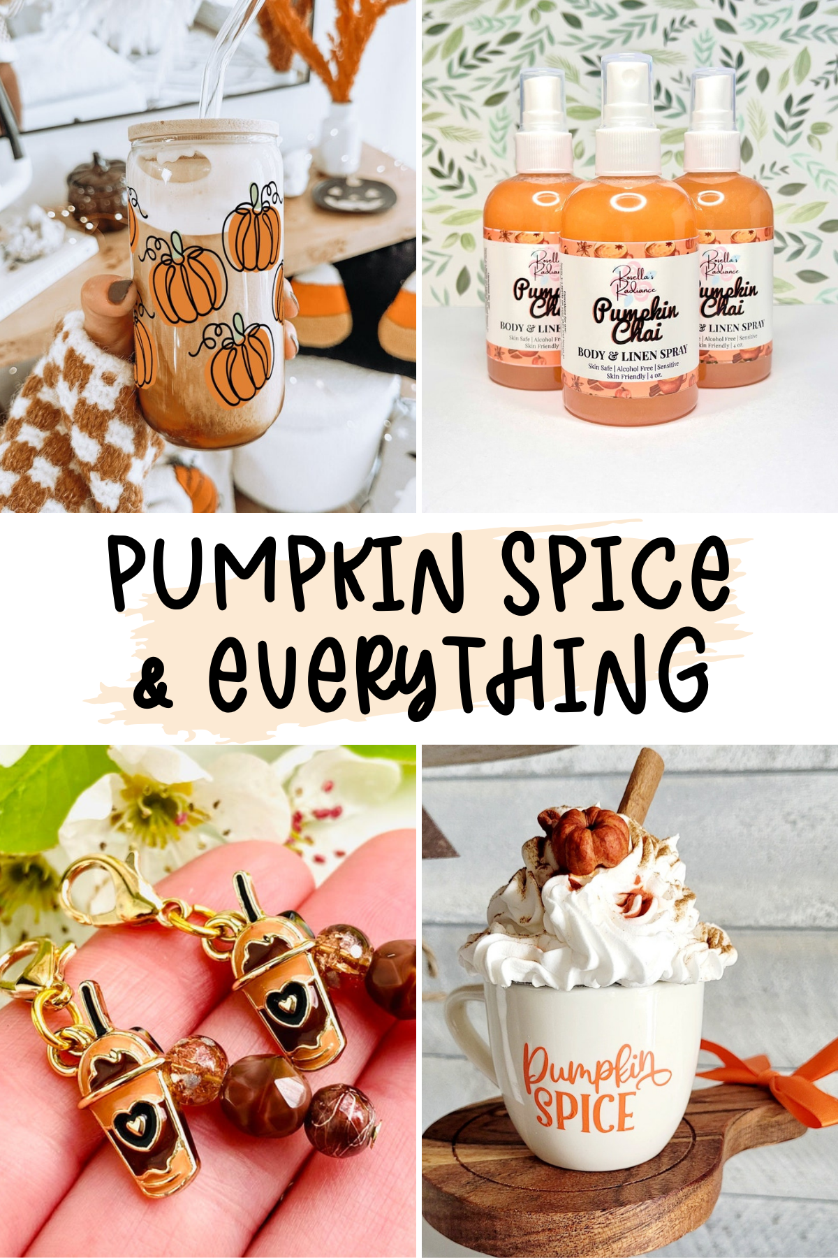 🍁 Fall Obsessed? Same. 🍂 Check out these adorable Pumpkin Spice Latte-themed goodies from Etsy! Perfect for your fall wardrobe, home décor, and gifting to your fellow PSL lovers. 🎃☕ #PumpkinSpiceLife #FallFeels