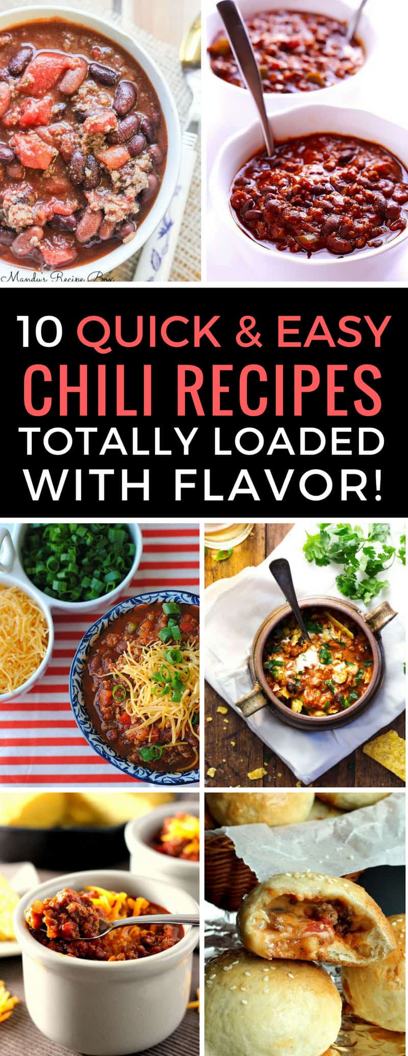 Easy chili recipes are comfort food at it's best! Can't wait to try these on game night. Thanks for sharing!