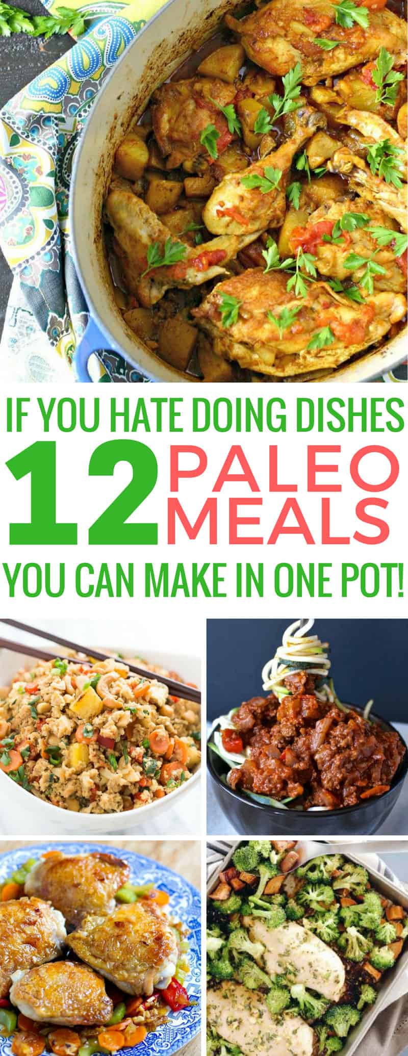 Loving these one pot paleo meals - I hate doing dishes! Thanks for sharing!