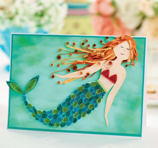 Quilled Mermaid Project