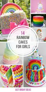 14 Totally Magical Rainbow Birthday Cakes for Girls