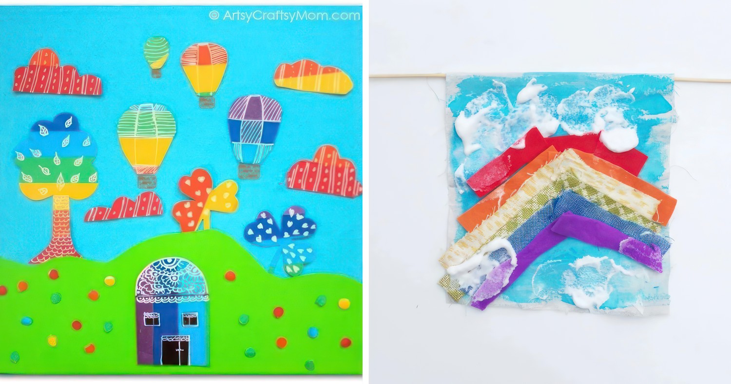 There's nothing like the joy of seeing a rainbow on a rainy day, but with these vibrant rainbow crafts for kids, you can bring that beauty into any sunny day! Perfect for adding a splash of color and fun to your crafting time. ☀️🎨 #RainbowCrafts #KidsCrafts #ColorfulFun