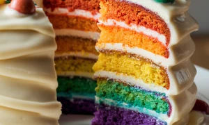 🎉 Are you searching for the perfect centerpiece for your next birthday bash? Look no further! This Multi-Layer Rainbow Birthday Cake is not just a cake, it's a party in itself!