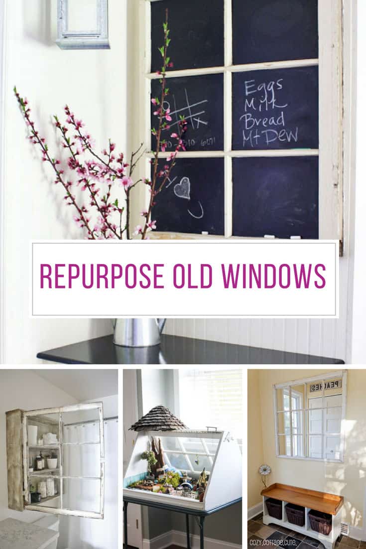 Loving these creative ways to repurpose old windows! Thanks for sharing!