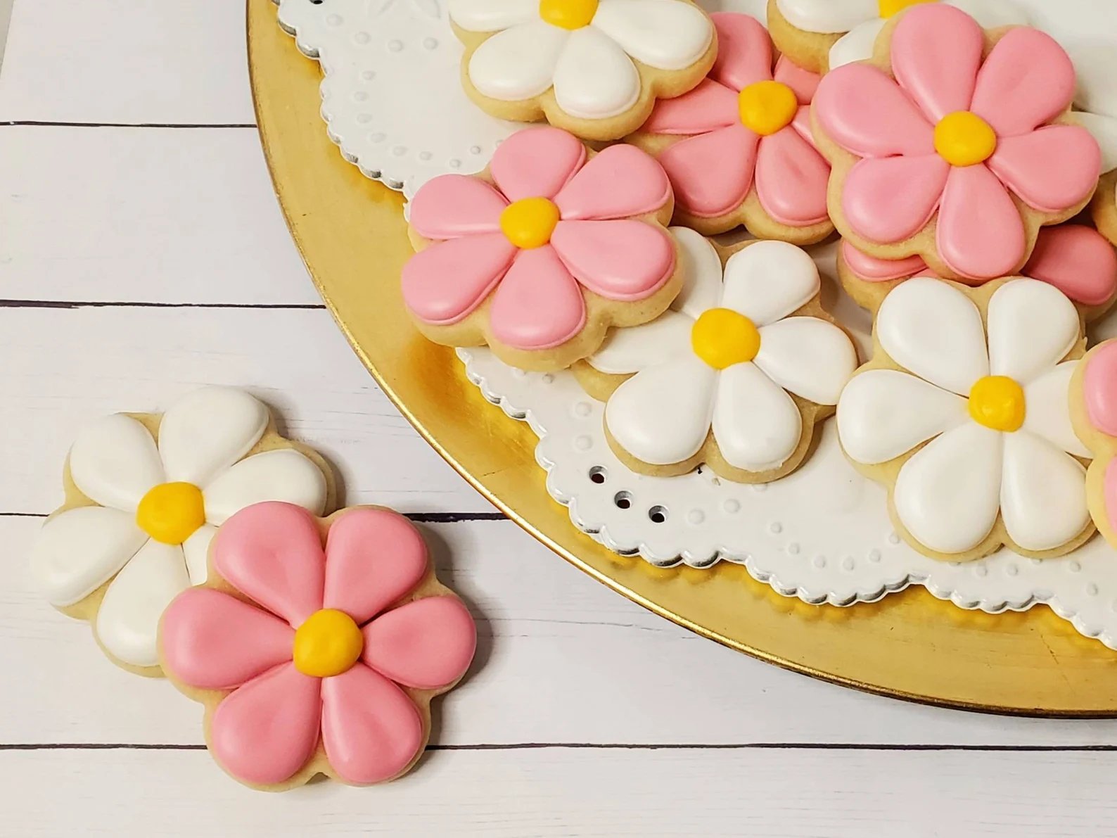 Baby in Bloom Sugar Cookies