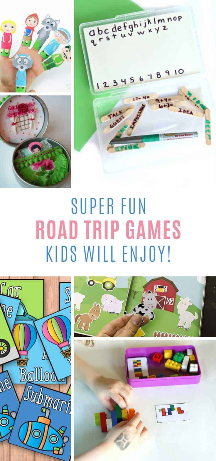 These road trip games for kids are so much fun!