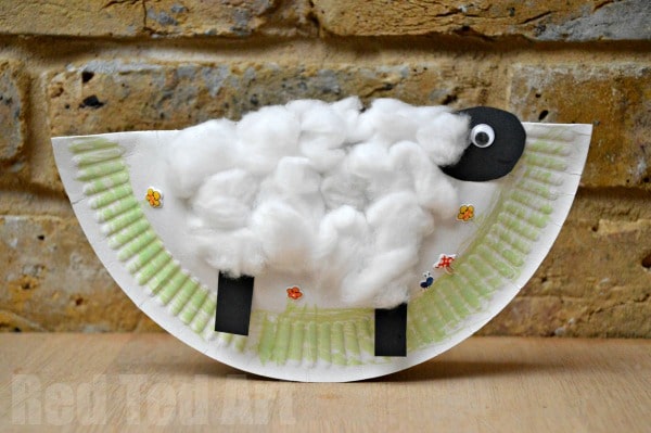 Rocking Paper Plate Sheep