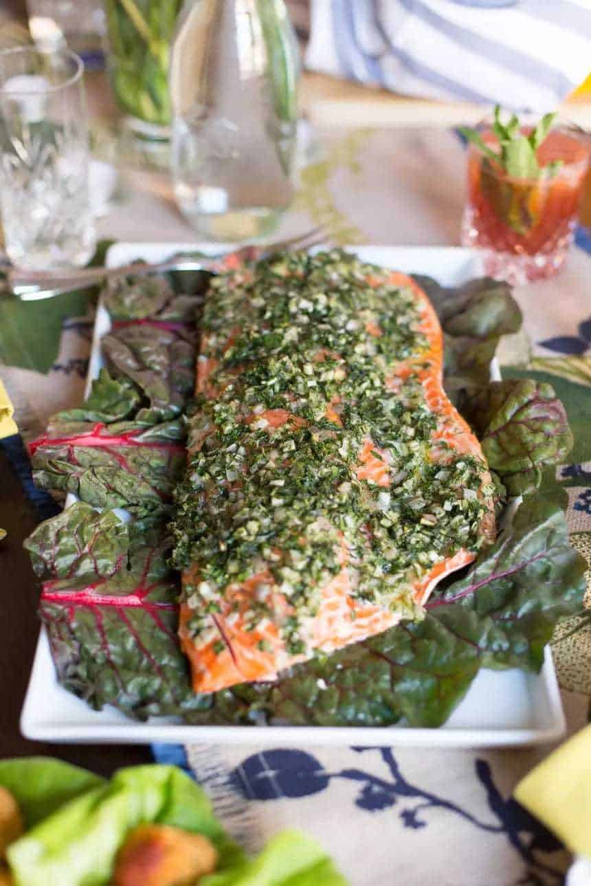Foolproof Salmon Baked with Olive Oil & Herbs