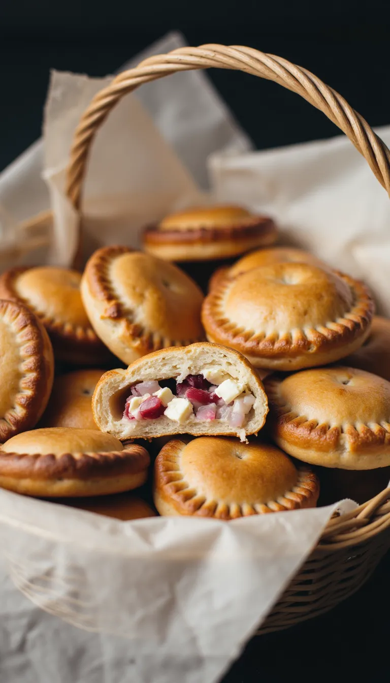 These Savory Rhubarb Hand Pies are a make-ahead appetizer with big flavor and picnic-perfect style.