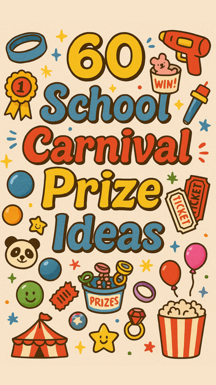 Need school carnival prize ideas? ?️ From art supplies to bubble wands, here are fun, safe, and zero-guilt giveaways kids love. #PTALife #SchoolCarnivalFun #PrizeIdeas #FamilyEventPlanning