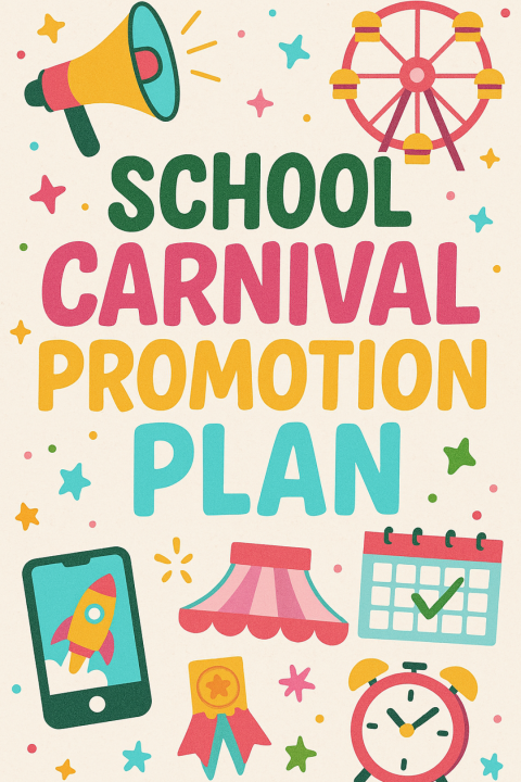 No more “oops, we forgot to promote!” ? This easy school carnival promo guide walks you through every step—from save-the-dates to carnival day. #SchoolCarnivalTips #EventPromotion #PTAplanner #SchoolFundraiser
